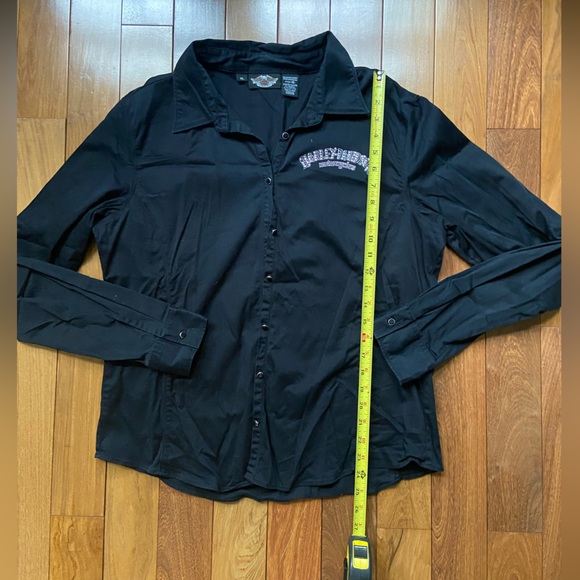 Harley-Davidson button up long sleeve shirt - Picture 5 of 6